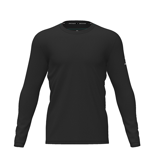 [FTLCDFBK-YXS-LOGO1] Dri Fit Performance T-Shirt (Youth XS, Black, Logo 1, Long Sleeve)