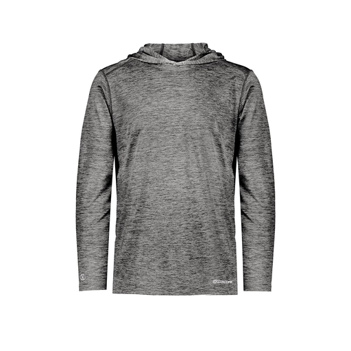 [FOLHCGBK-AS-LOGO1] Men's Charge Hoodie (Adult S, Black, Logo 1)