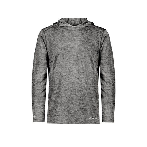 [FOLHCGBK-YS-LOGO1] Youth Charge Hoodie (Youth S, Black, Logo 1)